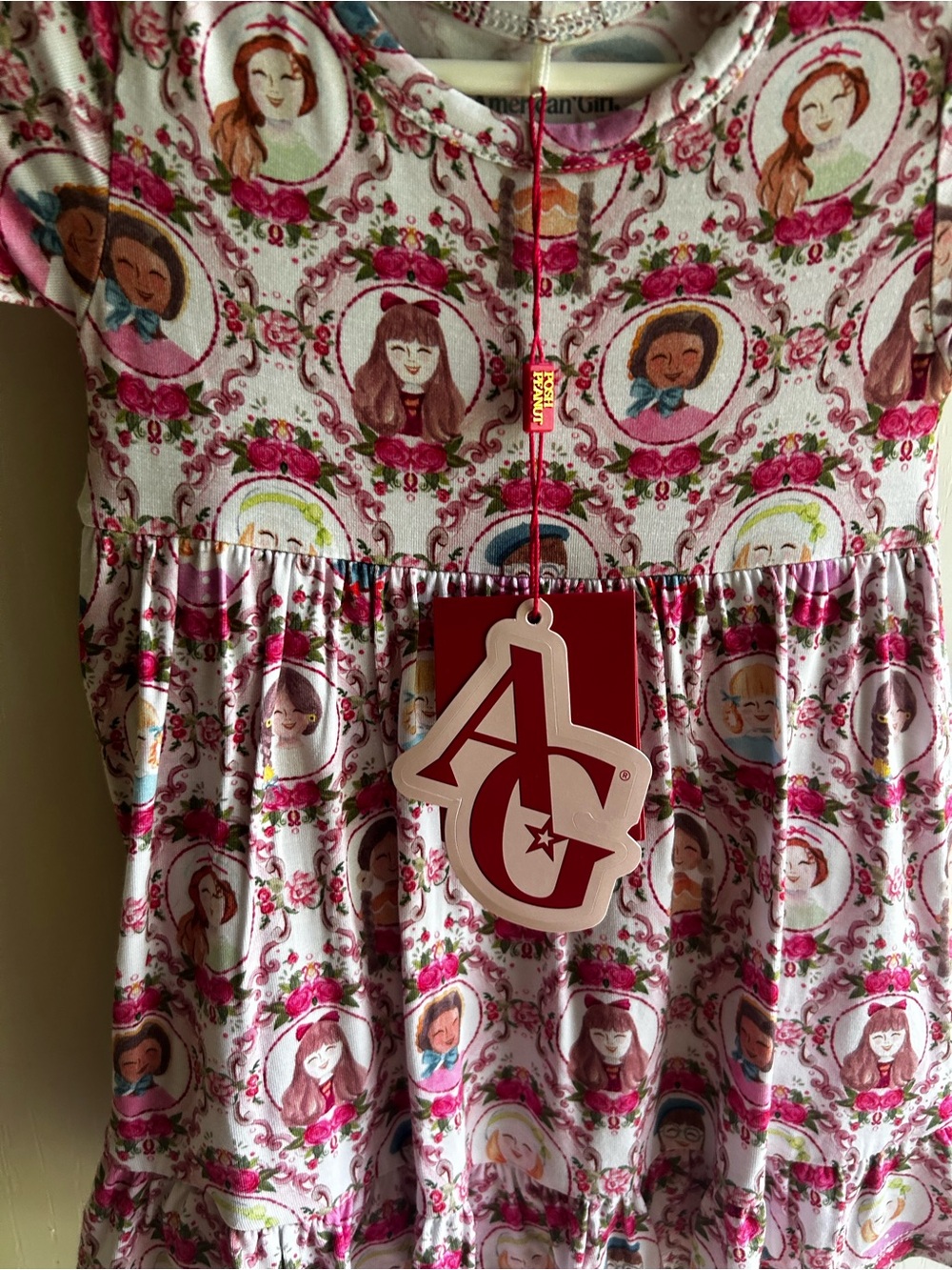 NWT Posh Peanut American Girl Doll Bodysuit dress - Picture 2 of 6